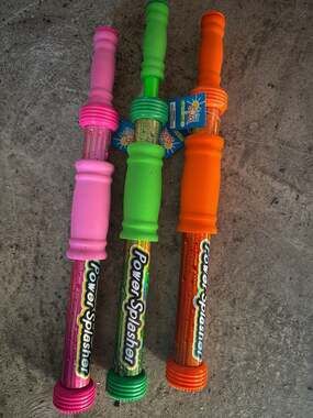Bring on the Sun Power Splasher Water Pump Blasters Set of 3